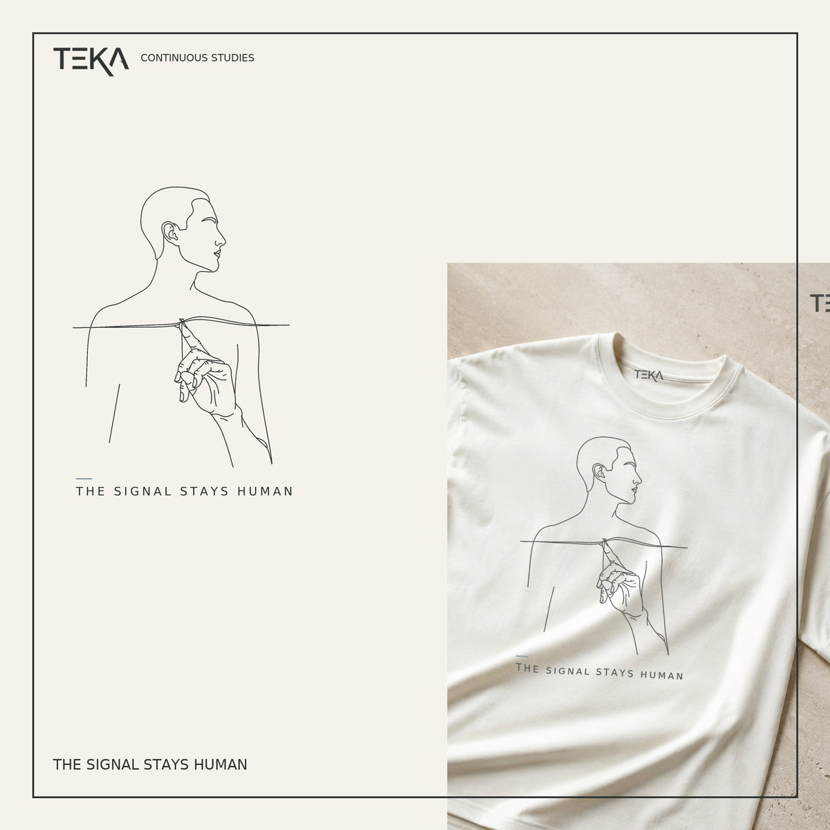 TEKA 5B5B — THE SIGNAL STAYS HUMAN — TEKA product view 1