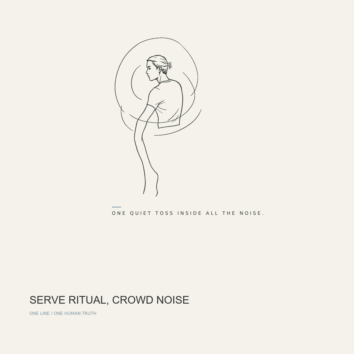 TEKA 0908 — ONE QUIET TOSS INSIDE ALL THE NOISE.